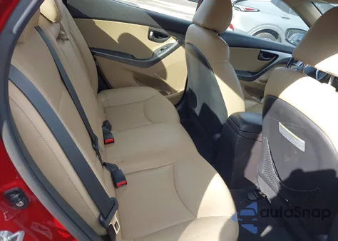 2012 Hyundai Elantra Limited (Ulsan Plant) из США, поврежденный, VIN KMHDH4AE9CU464554